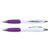 Moreton White Barrel Pen White Purple